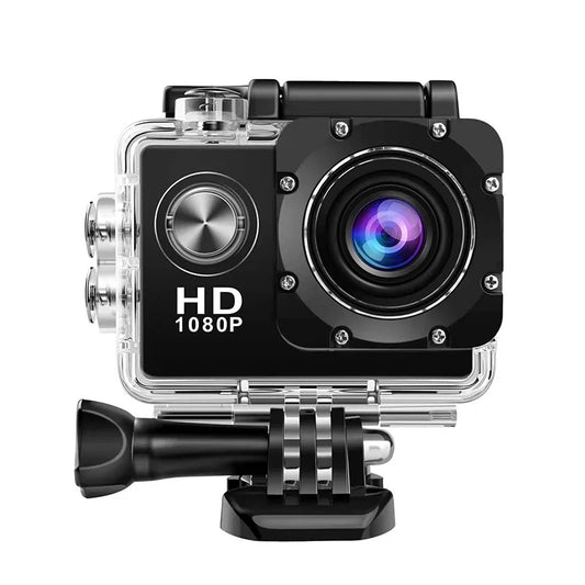 Cámara de Acción Sumergible Ultra HD 4K con Kit de Accesorios