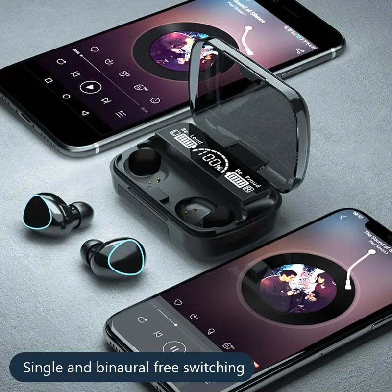 Audífonos Inalámbricos M10 TWS - Bluetooth 5.1 con Batería Power Bank