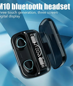 Audífonos Inalámbricos M10 TWS - Bluetooth 5.1 con Batería Power Bank