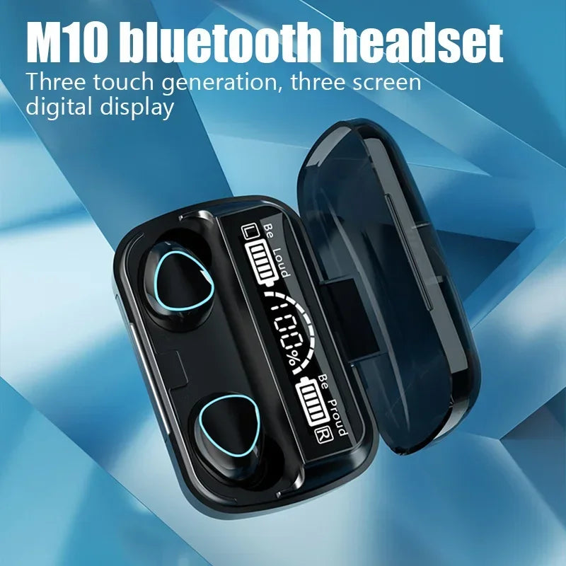 Audífonos Inalámbricos M10 TWS - Bluetooth 5.1 con Batería Power Bank