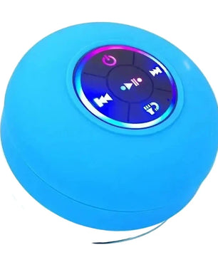 Bocina Bluetooth Impermeable Para Regadera Con Luz Led